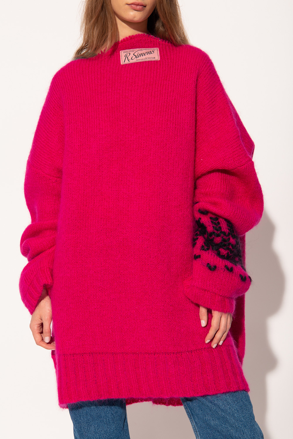 Pink Oversize sweater Raf Simons - Vitkac Canada